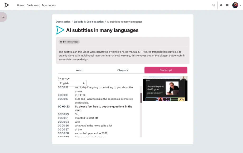 Interactive learning